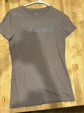Aeropostale Brown Tee
